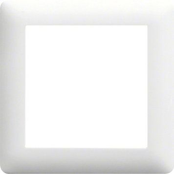 Рамка 1-кратная Hager Lumina-Soul WL5010 белая WL5010 фото