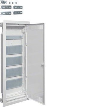Щит Hager VU60NWB мультимедійний Hager VU60NWB Volta 5-ти рядний 60 модулів внутрішній VU60NWB фото