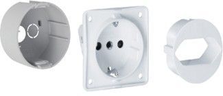 Щит Hager VU602NWH мультимедийный Hager VU602NWH Volta 5-ти рядный 24 модулей VU602NWH фото